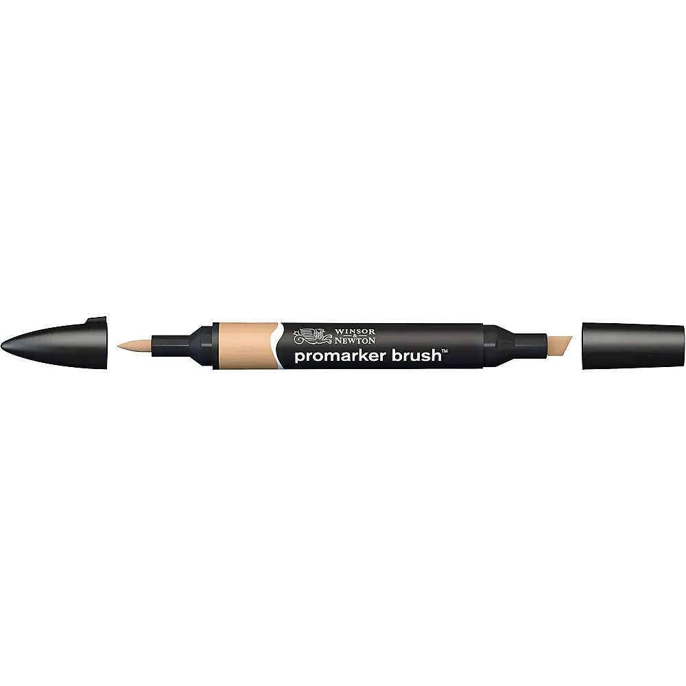 meinspielzeug - Winsor & Newton Promarker Brush mit 2 Spitzen Zimt | Farbe & Kreide