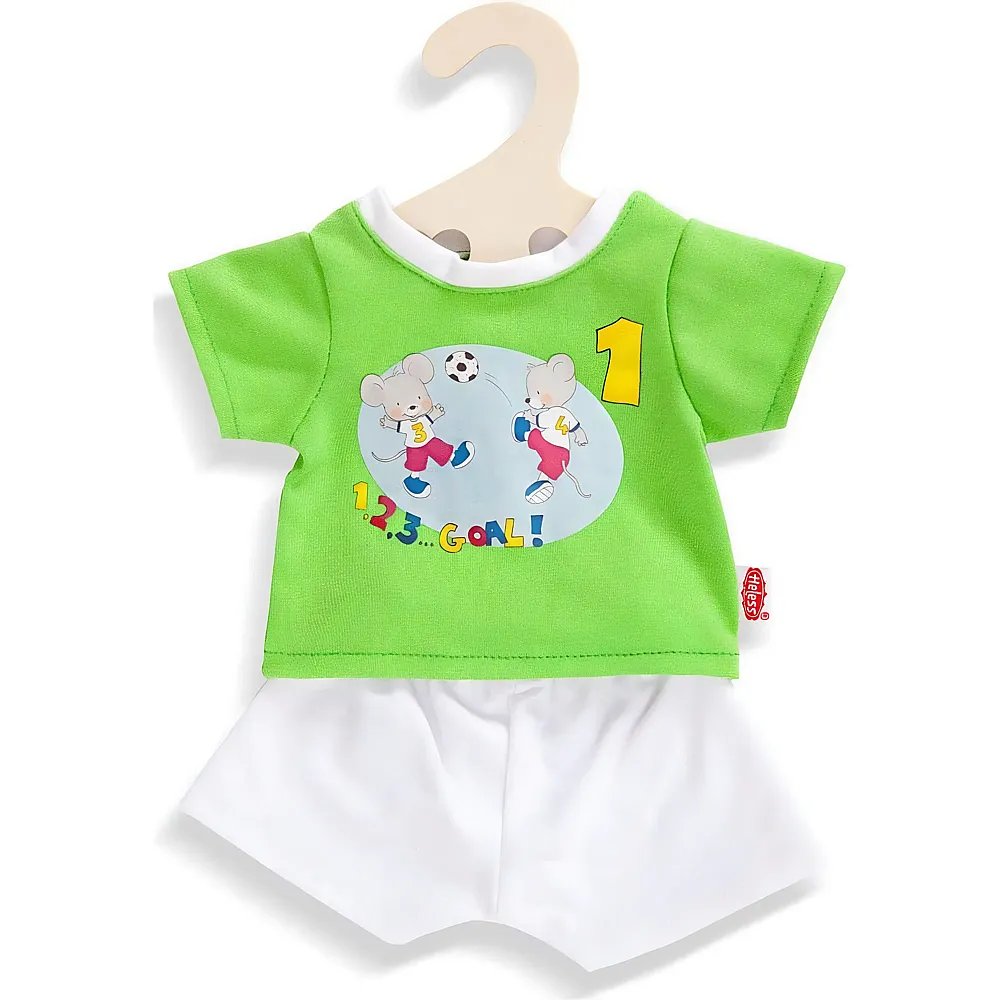 meinspielzeug - Heless Fuball-Outfit - 28 - 35 cm | Puppenkleider