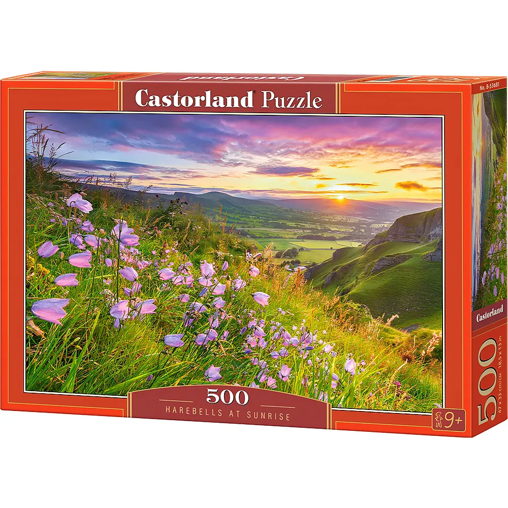 Castorland Puzzle Herebells bei Sonnenaufgang - 500 Teile