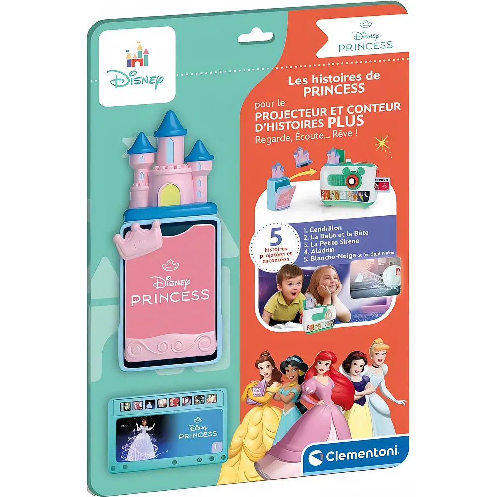 Clementoni Baby Disney Princess Mes histoires Princess pour le Storyteller Plus - Franais