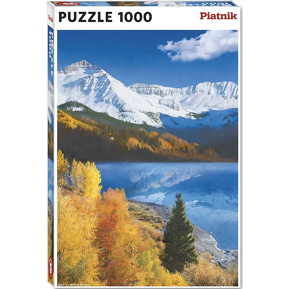 Piatnik Puzzle Trout Lake - 1000 Teile - Puzzle 1000 Teile