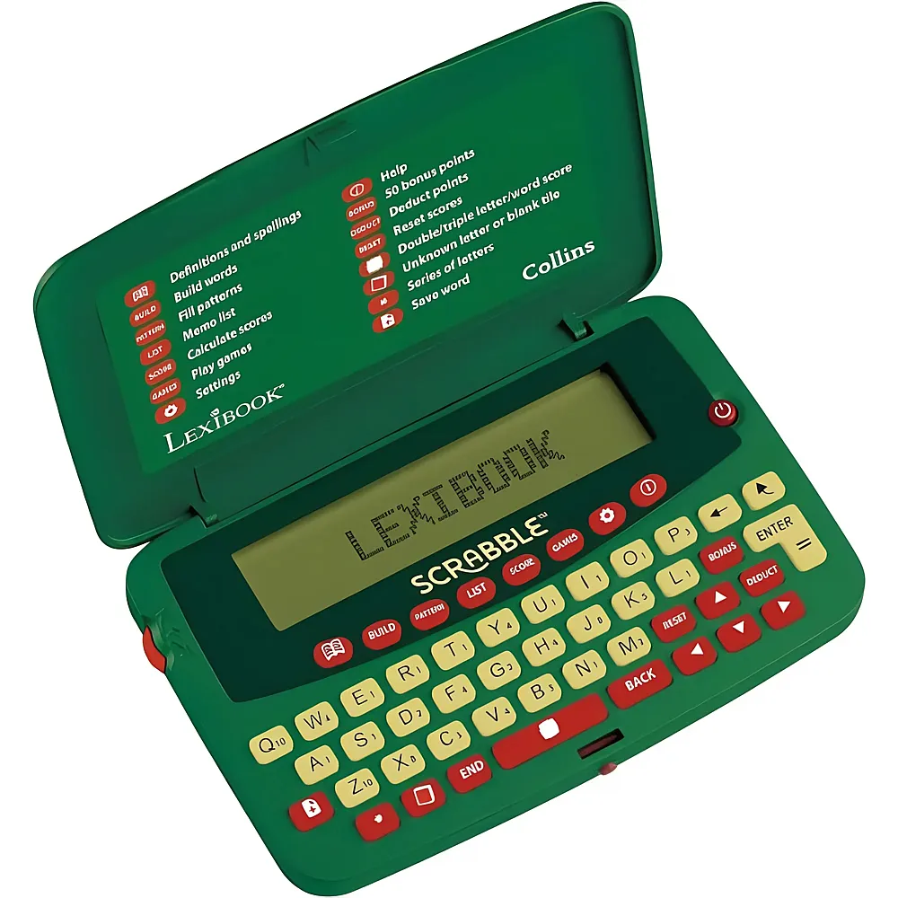 Lexibook Offizielles elektronisches Scrabble-Wrterbuch in Taschenformat