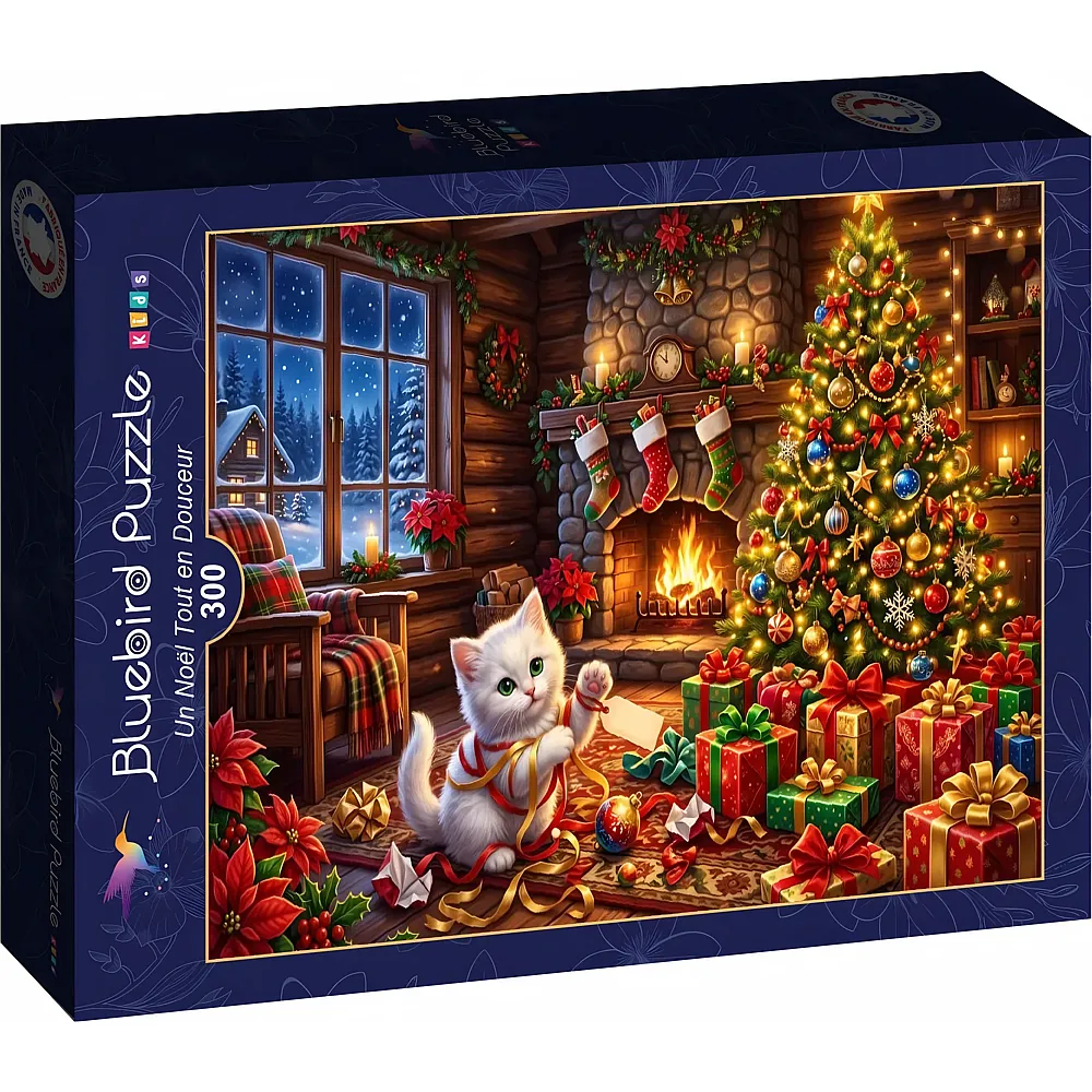 Bluebird Puzzle Ein Weihnachtsfest voller Sanftheit - 300 Teile