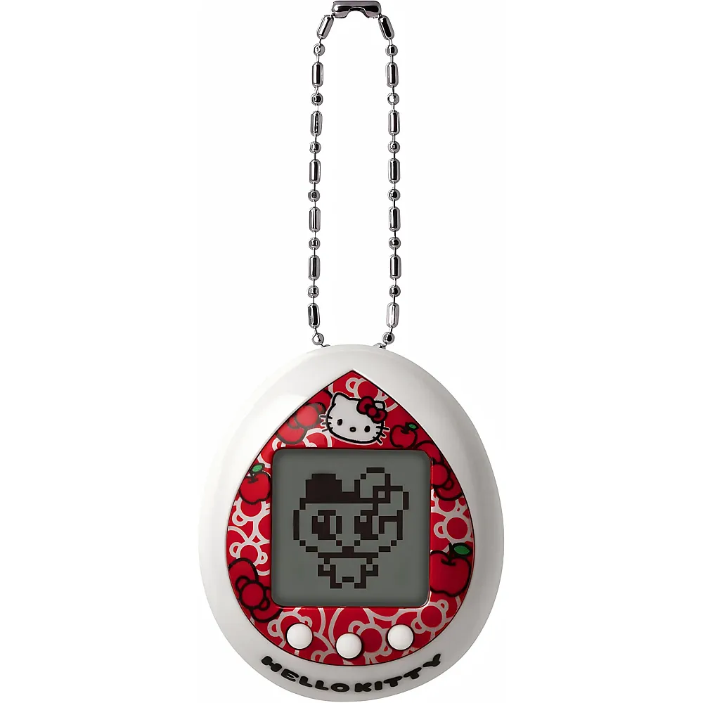 Bandai Tamagotchi Nano - Hello Kitty Rote Version - Interaktives Tamagotchi-Tier - Kleines Nano-Format - Virtuelles