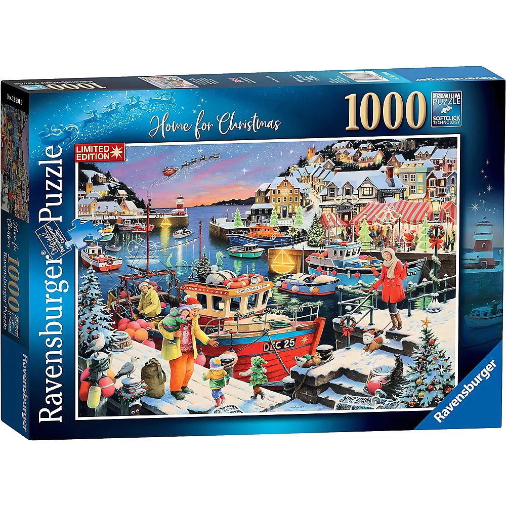 Ravensburger Puzzle Home For Christmas - 1000 Teile