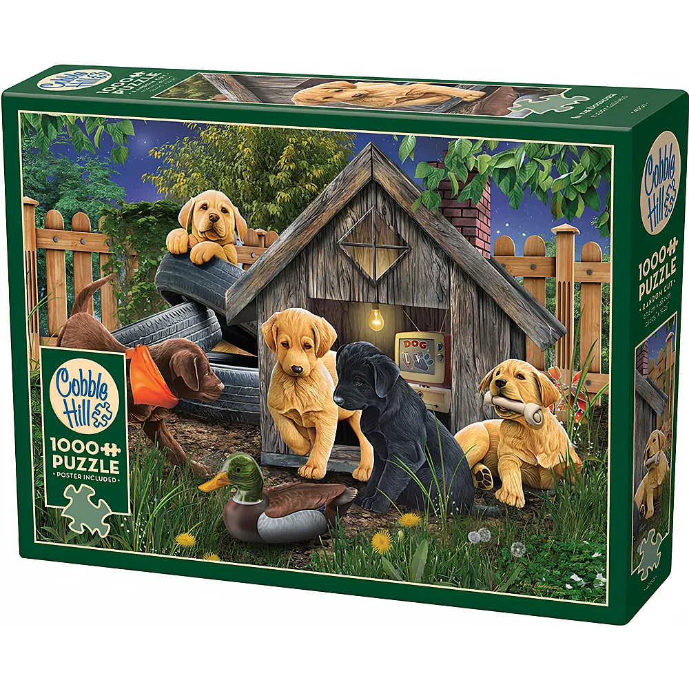Cobble Hill Puzzle In der Hundeh�tte - 1000 Teile