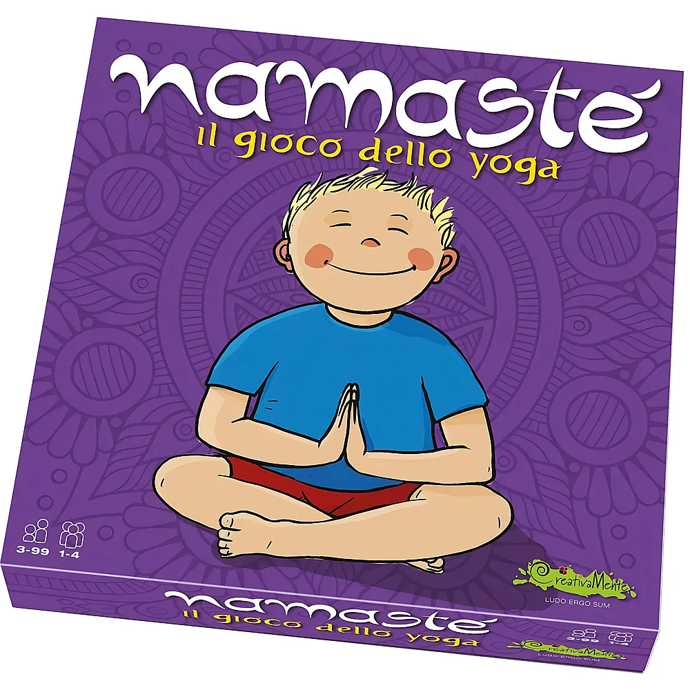 CreativaMente Spiele Namast - il gioco dello yoga IT