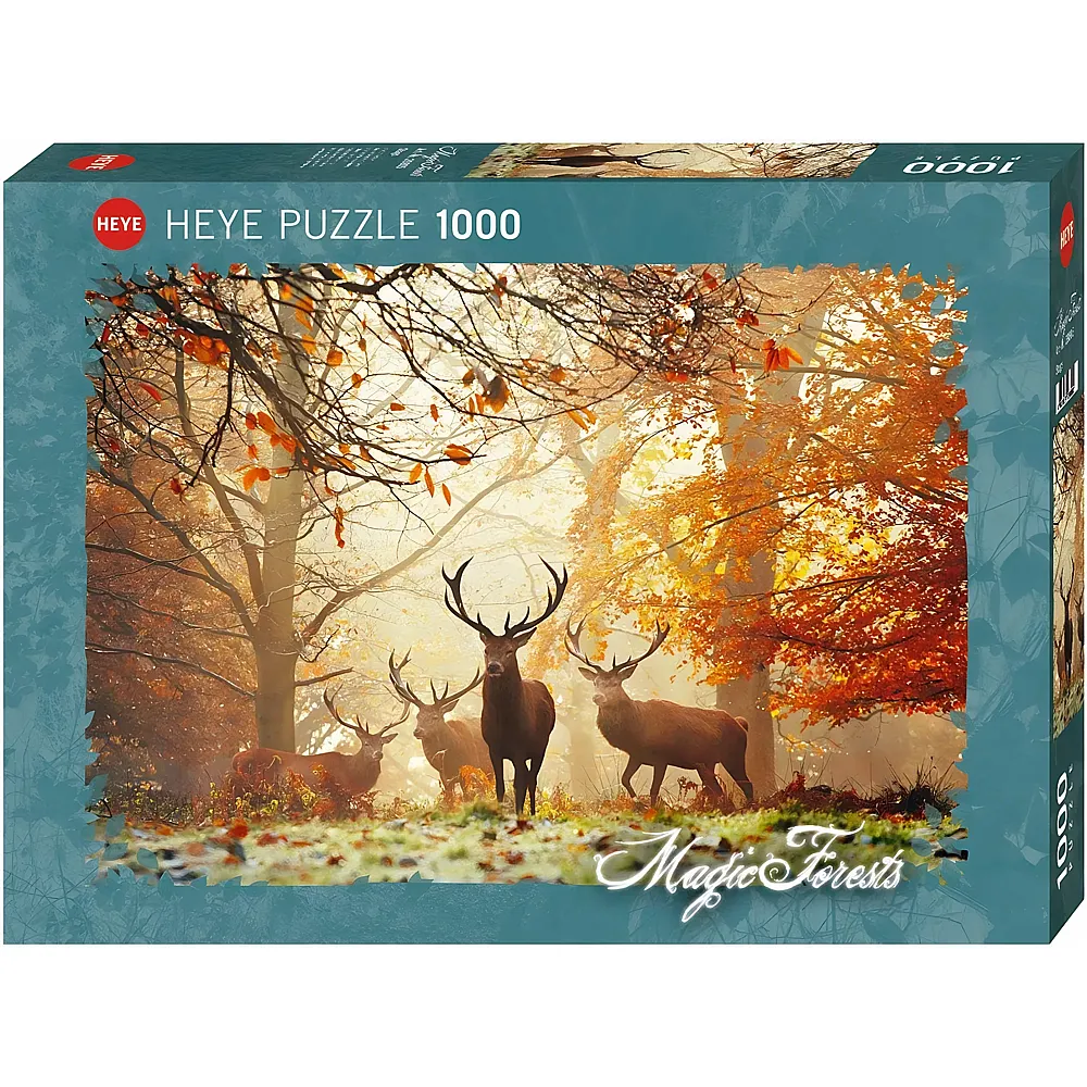 HEYE Puzzle Magic Forests Stags 1000Teile