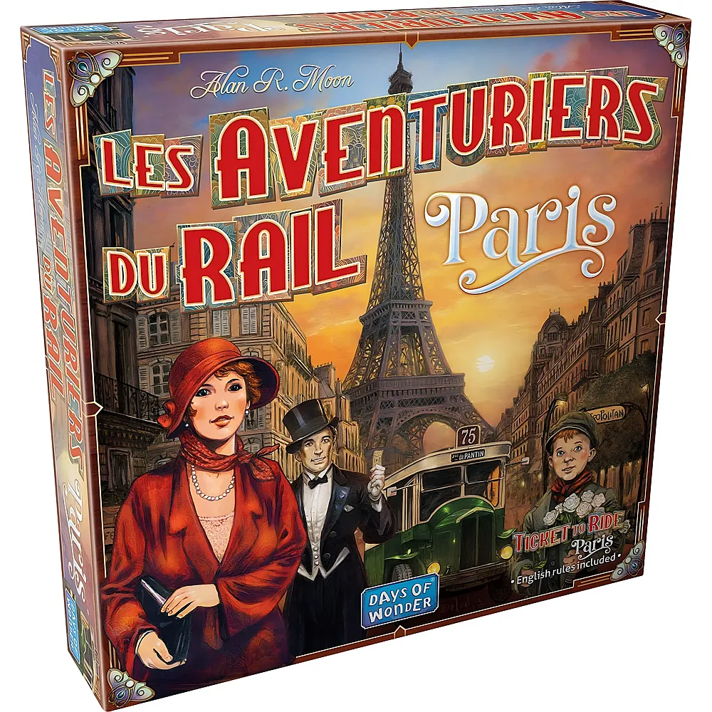 Days of Wonder Les Aventuriers du Rail Paris FR