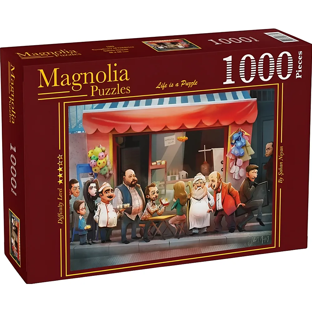 Magnolia Puzzle Sypmhony of Oddities 1000Teile