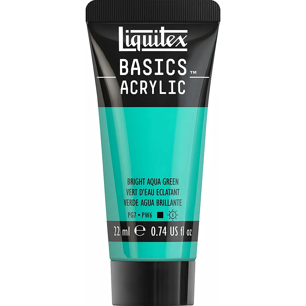 Liquitex Lqx Basics Acrylfarbe 22ml Tube Aquagrn Leuchtend - Suche