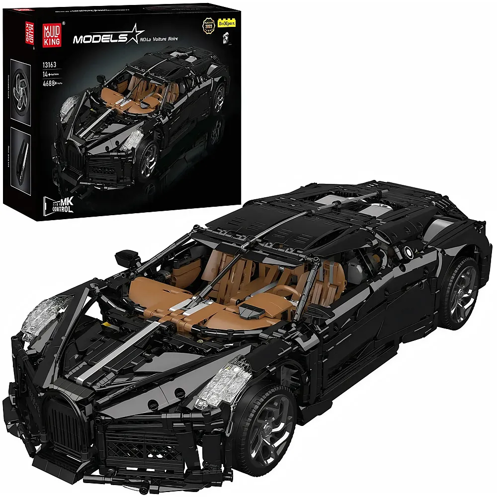 meinspielzeug - Mould King Models Hyper Car Voice of the Night 13163S | Klemmbausteine Fahrzeuge