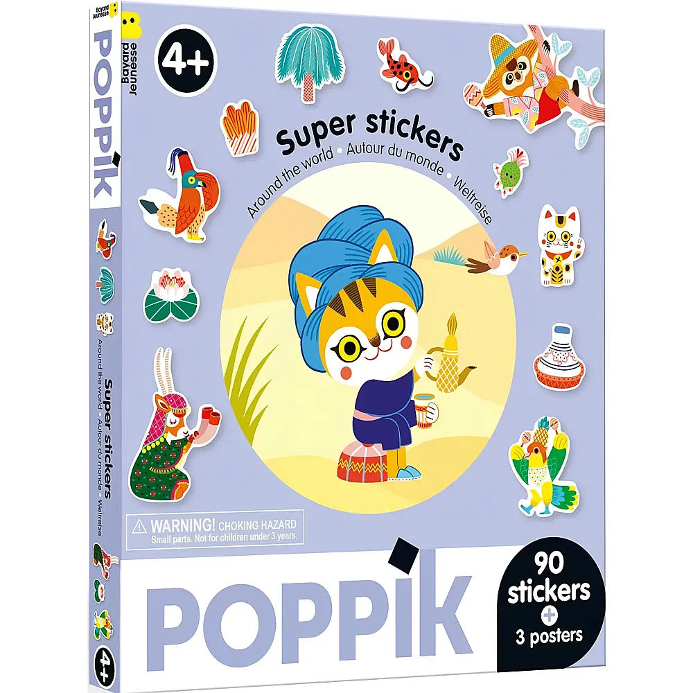 Poppik Sticker Box Weltreise