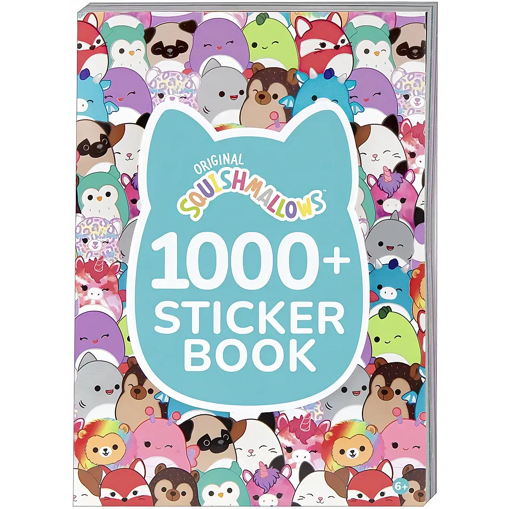 Squishmallows 1000+ Stickerbuch