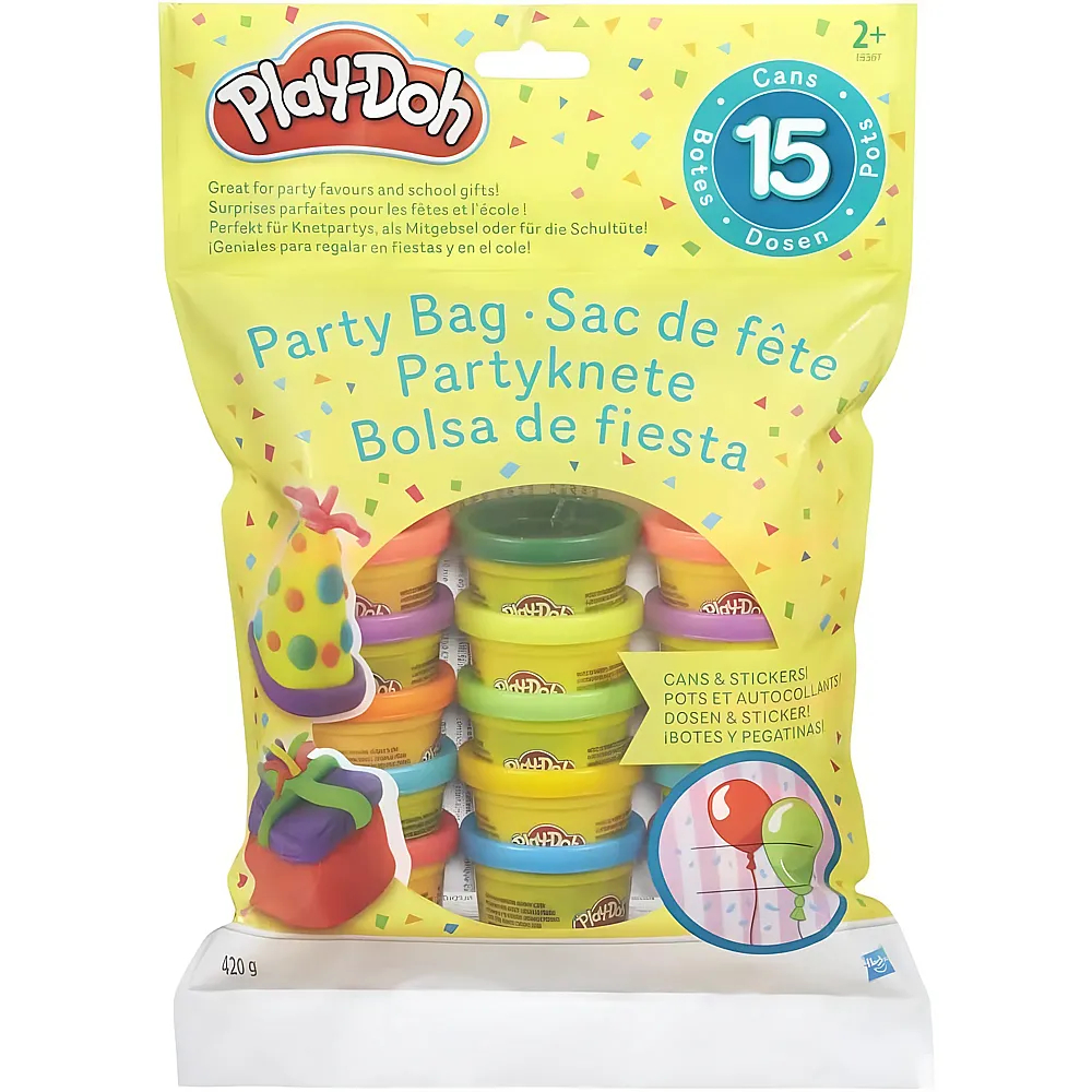Play-Doh Partyt�te - 15 Teile