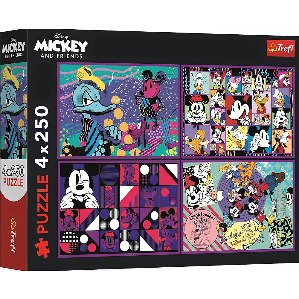 Trefl Puzzle Disney Eine Reihe von Mickey Mouse Abenteuern 250Teile