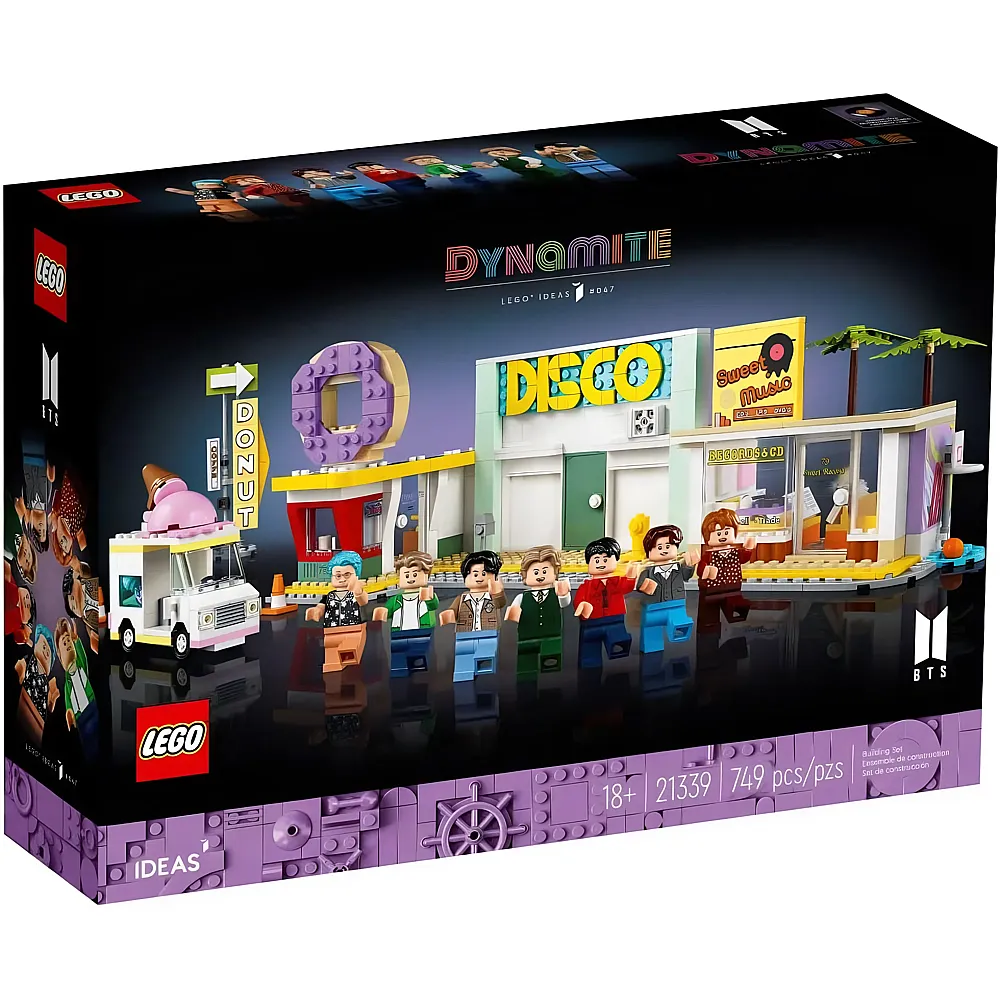 LEGO Ideas BTS Dynamite 21339