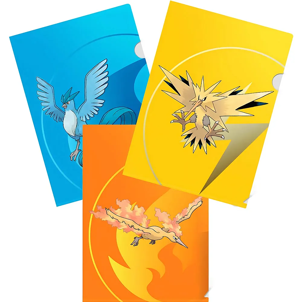 Ultra Pro Pok�mon Tournament Folio 3-Pack Zapdos,Moltres,Articuno