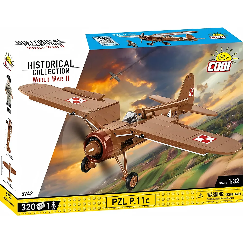 COBI Historical Collection PZL P.11 c 5742