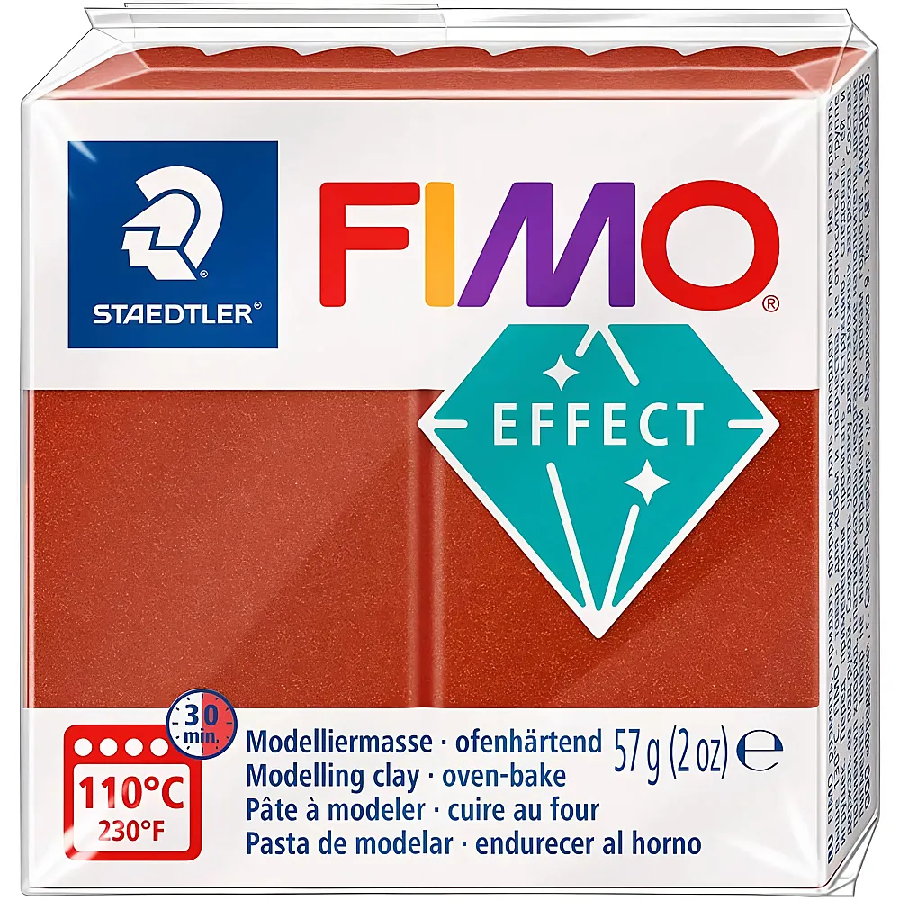 Fimo Effect Modelliermasse Kupfer - 57 g