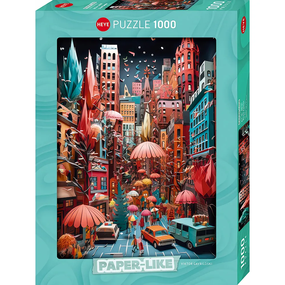 Heye Puzzle Paper-Like Street Canyon - 1000 Teile