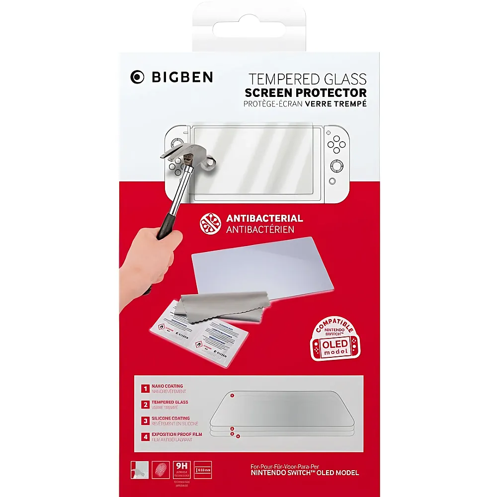 BigBen OLED Tempered Glass Screen Protector NSW