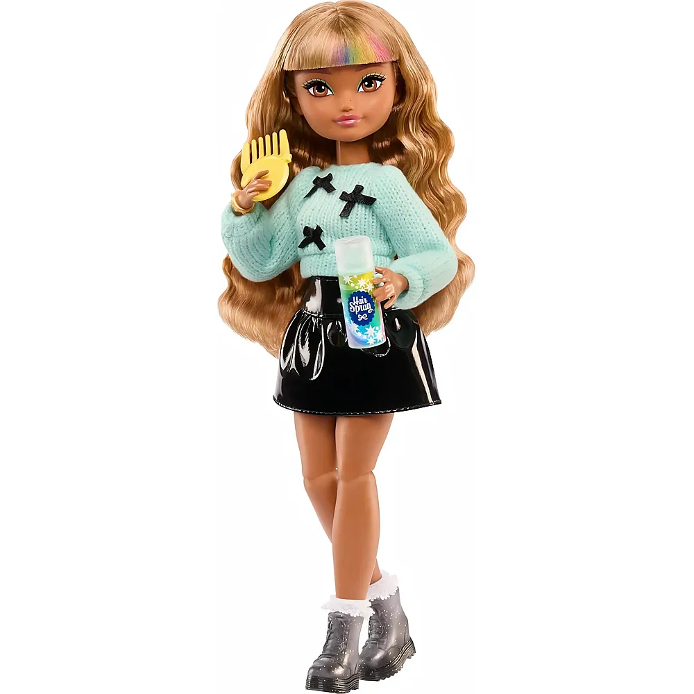 Barbie Dream Besties Bewegliche Zia-Modepuppe mit ausziehbaren Moden