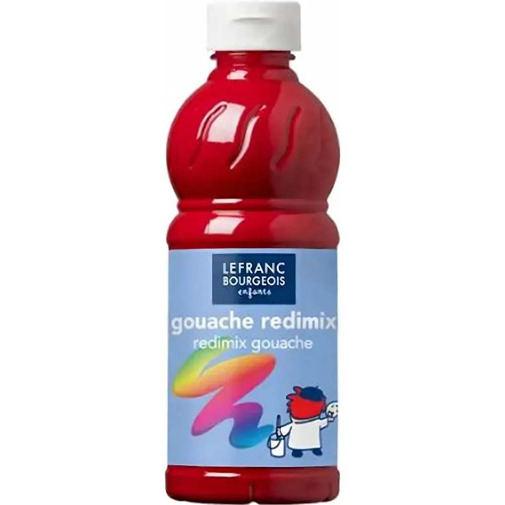 Lefranc Bourgeois Lfb Flssige Tempera Redimix 500ml Flasche - Primrrot - Suche