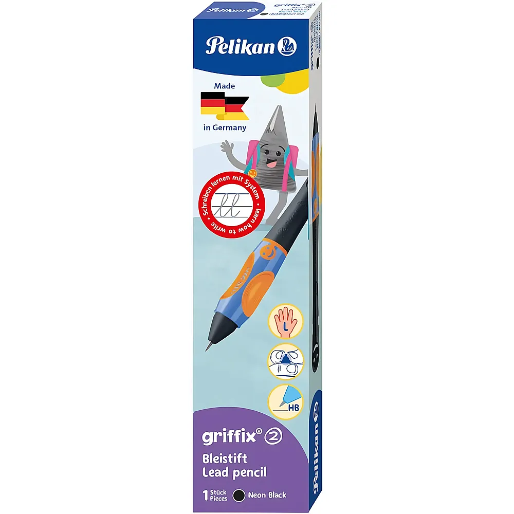 Pelikan Griffix Bleistift Neon Black L