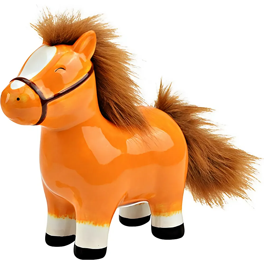 Cepewa Spardose Pferd aus Keramik