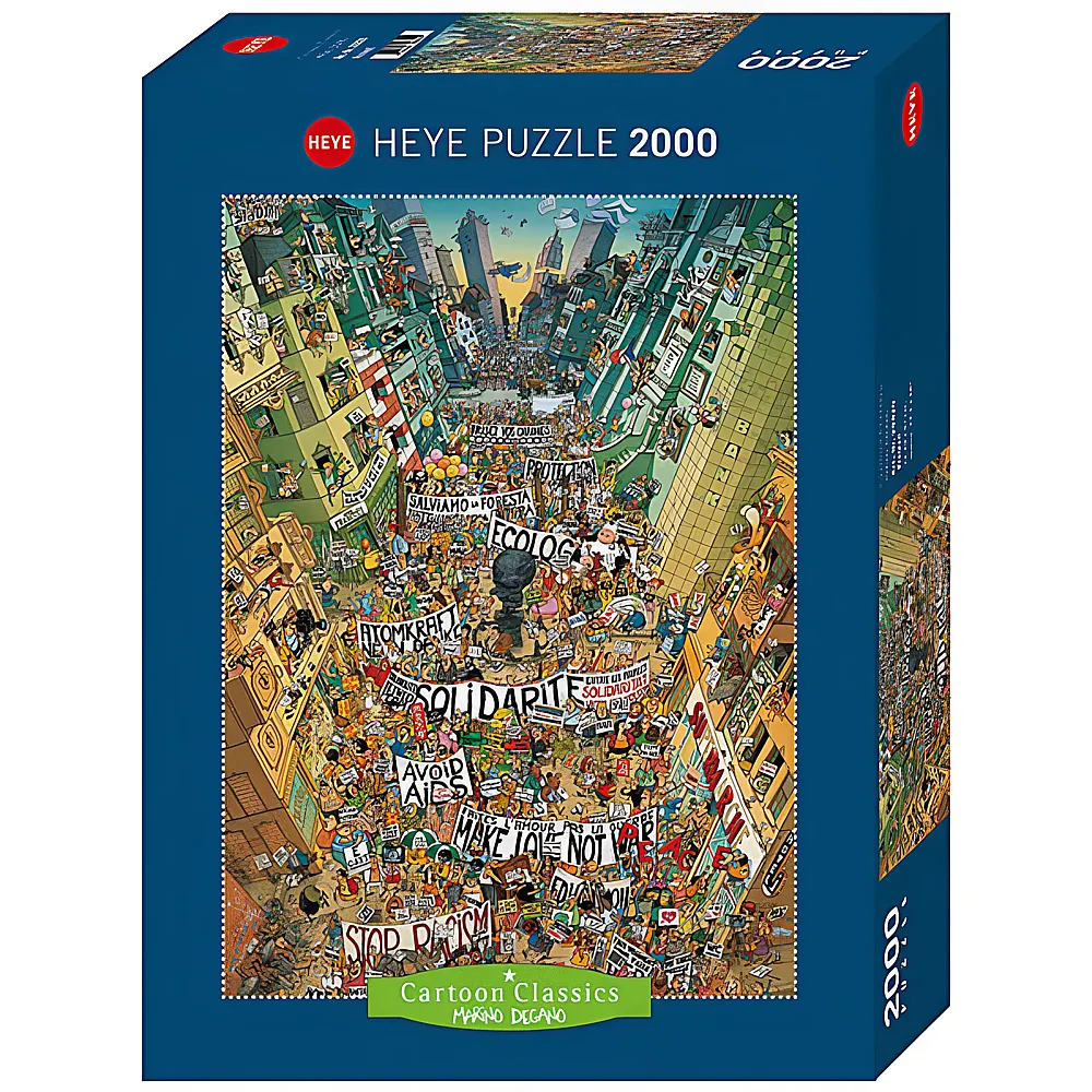 HEYE Puzzle Protest 2000Teile