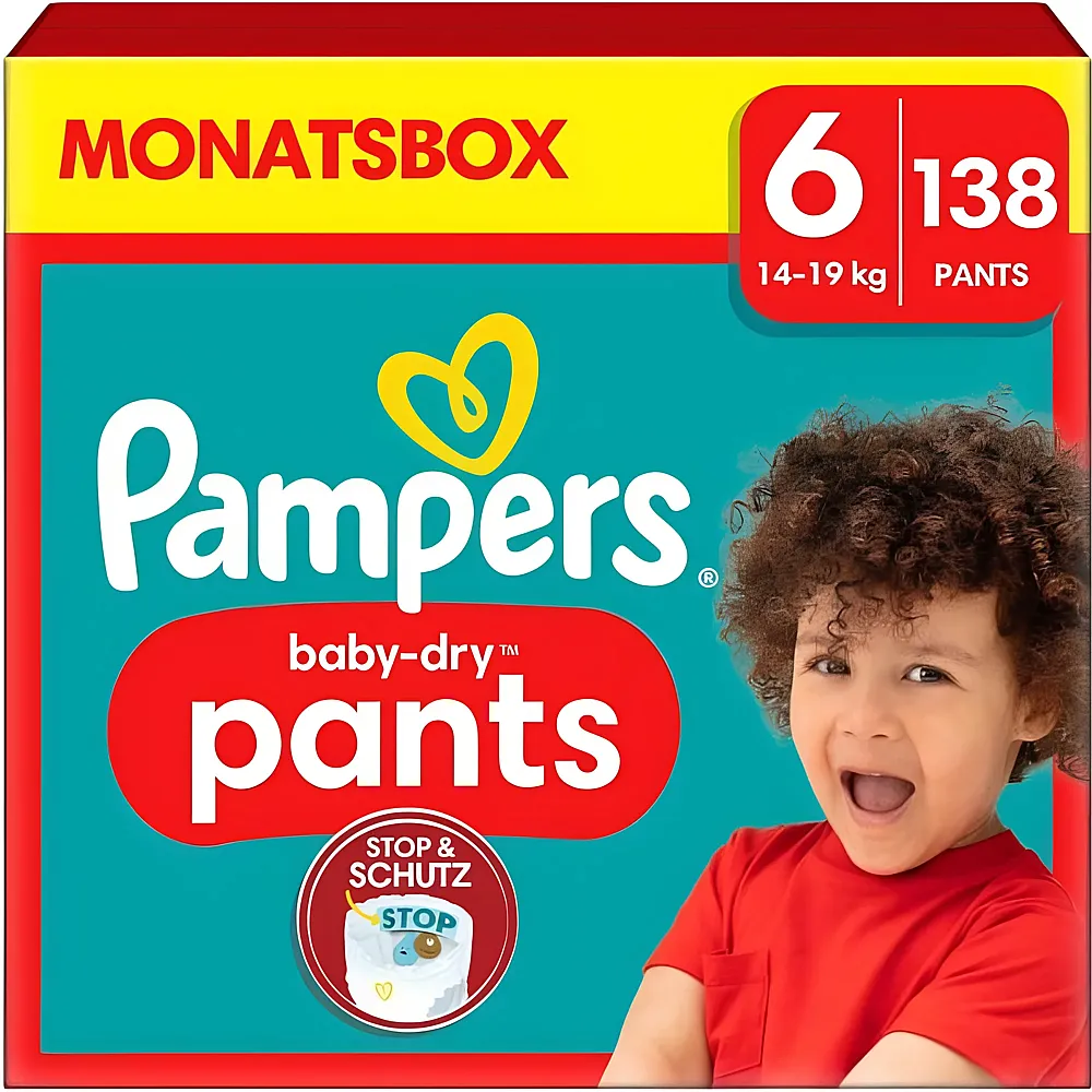 Pampers Baby-Dry Night Pants Gr. 5 138Stck