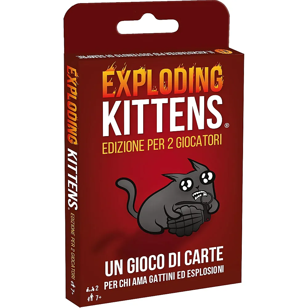 Exploding Kittens Edizione Per 2 Giocatori - Italiano