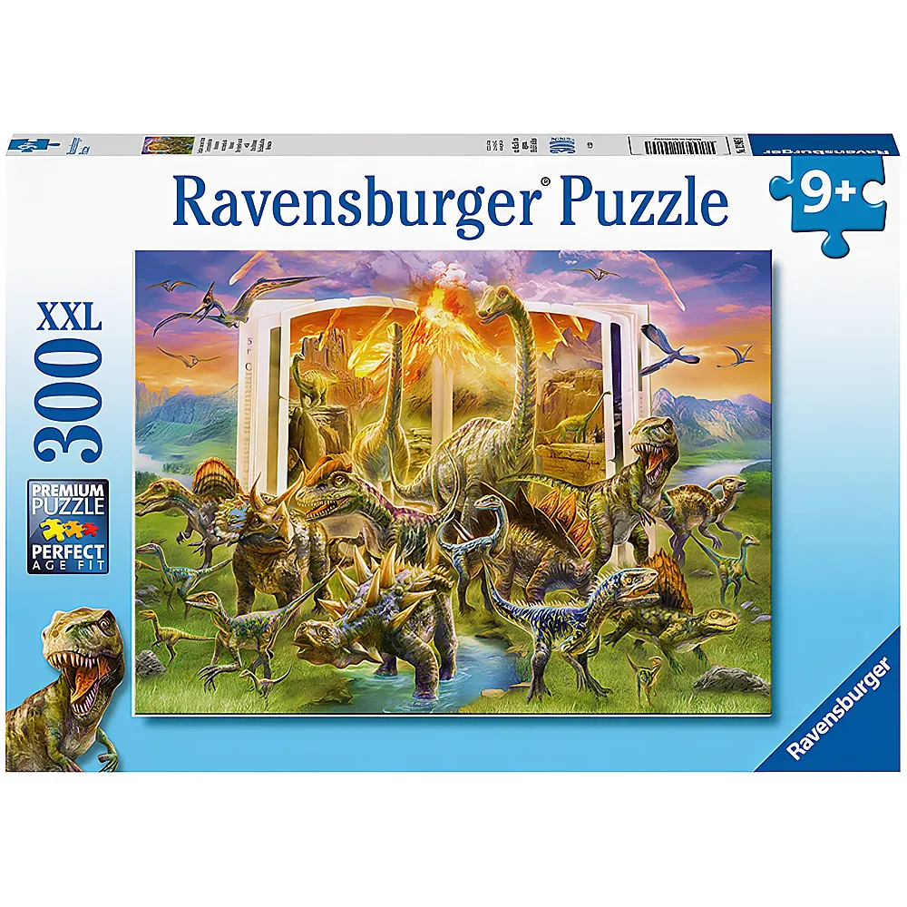Ravensburger Puzzle Lexikon aus der Urzeit 300XXL
