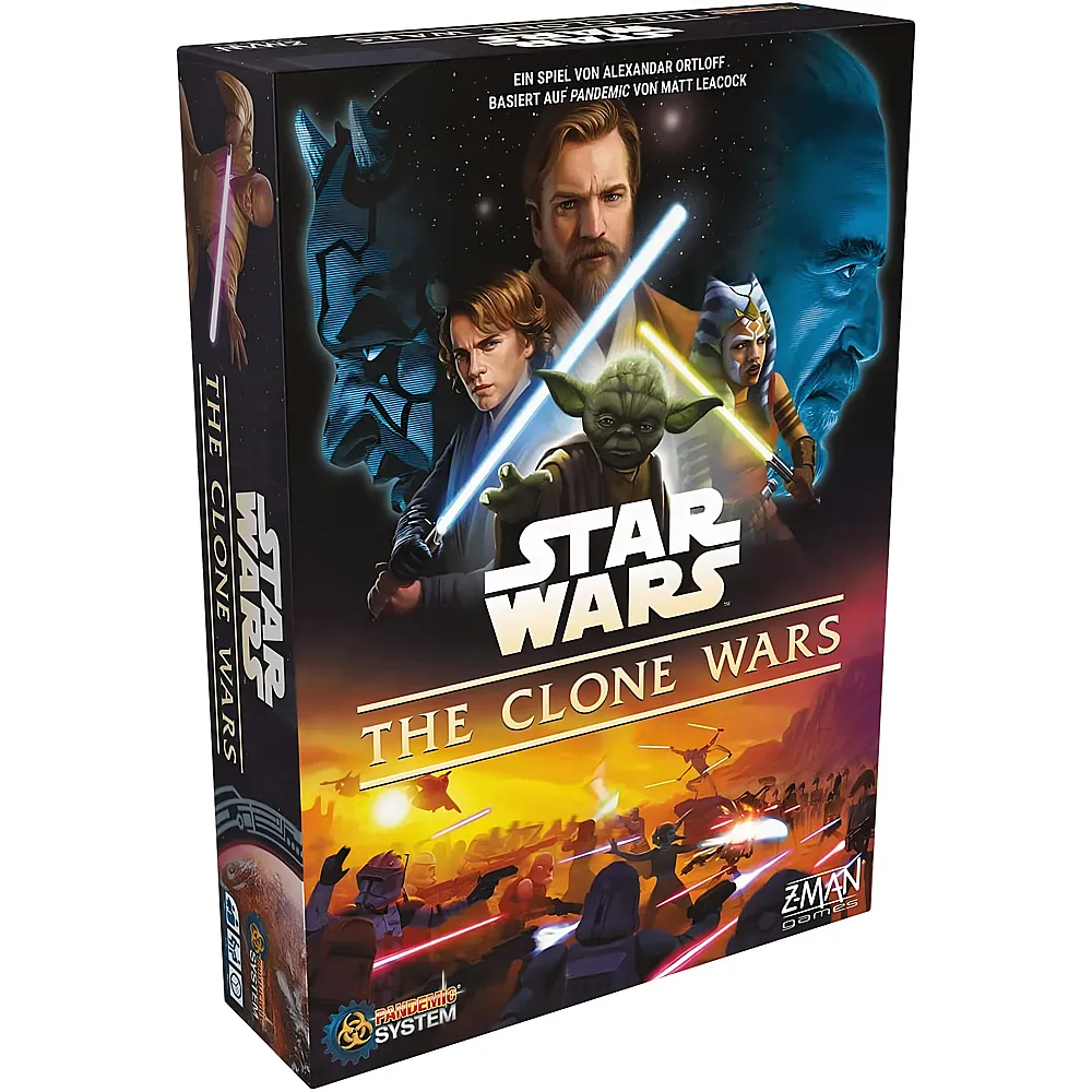 ZMan Star Wars : Clone Wars - Pandemic System - Deutsch