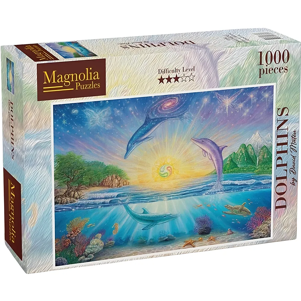 Magnolia Puzzle Dolphins 1000Teile