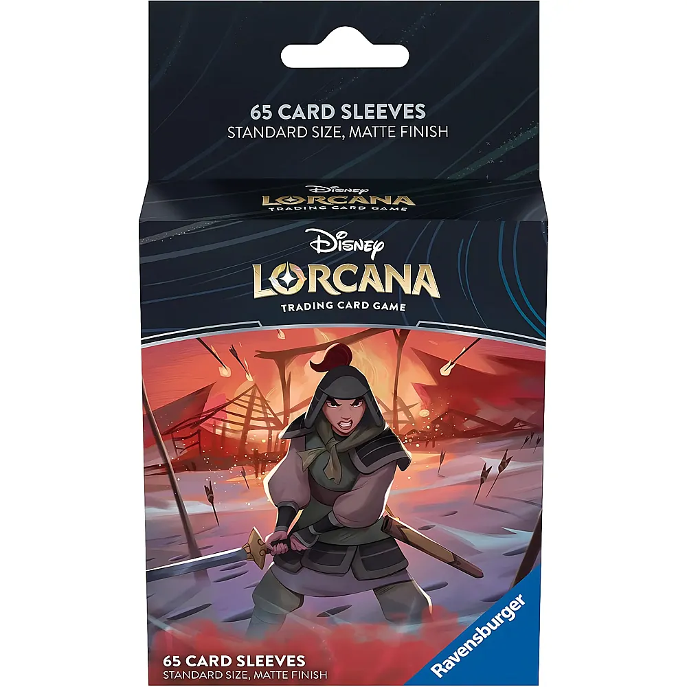 Ravensburger Disney Lorcana - Aufstieg der Flutgestalten - Kartenh�llen Mulan