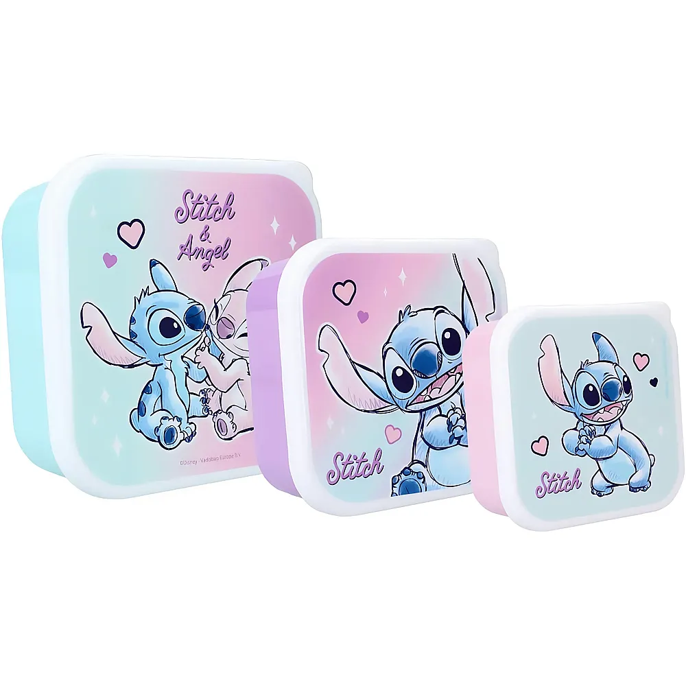 Vadobag Lilo & Stitch Snackbox 3in1 Stitch Let's Eat