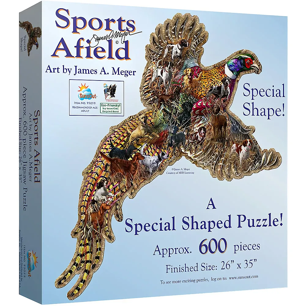 SunsOut Puzzle James A. Meger Sports Afield - 685 Teile