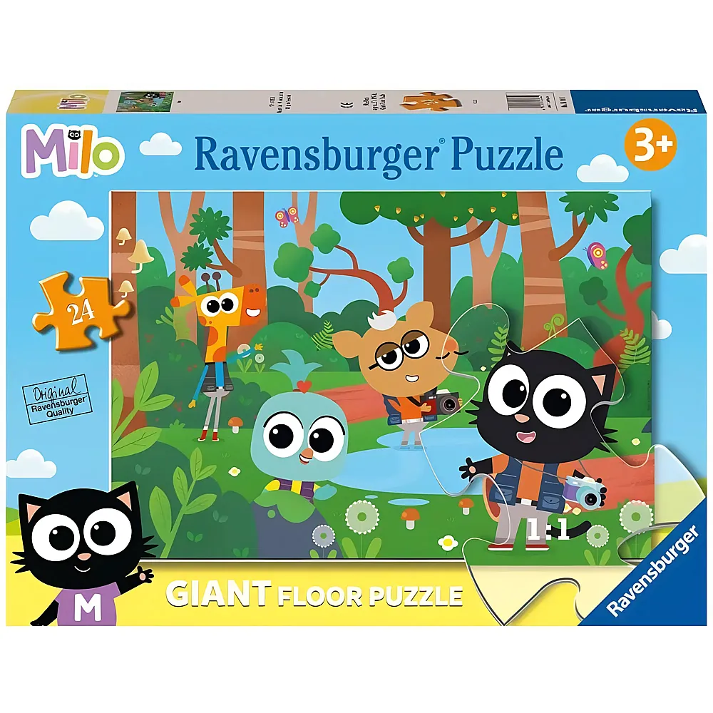 meinspielzeug - Ravensburger Puzzle Giant Floor Milo 24Teile | Puzzle 10-104 Teile