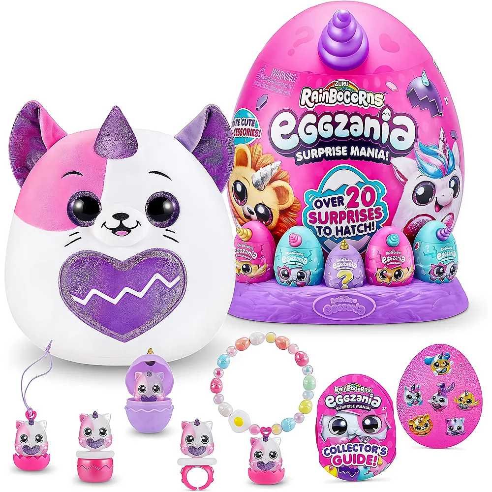 Zuru Rainbocorns Eggzania Suprise Mania K�tzchen