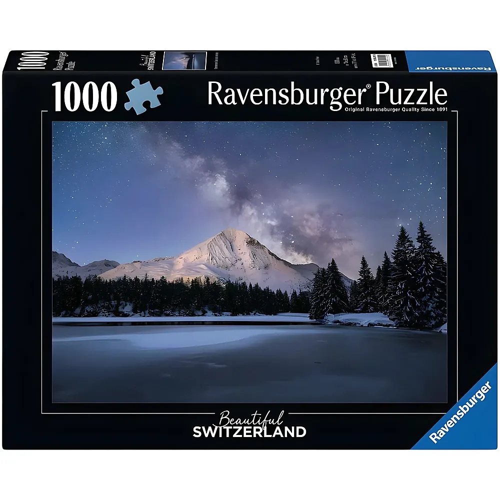 Ravensburger Puzzle Beautiful Switzerland Sternensee �ber dem Arnisee 1000Teile