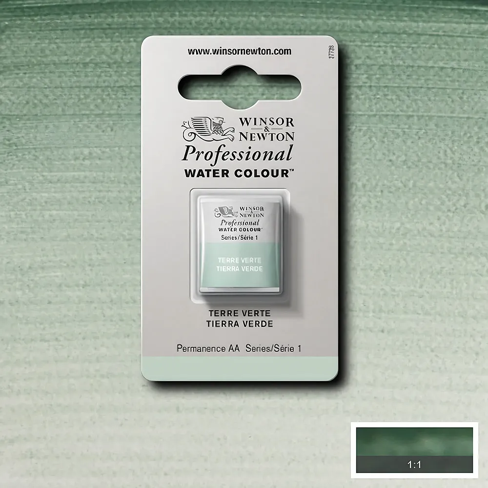 meinspielzeug - Winsor & Newton W&n Prof. Water Colour 1/2 Npfchen Grne Erde