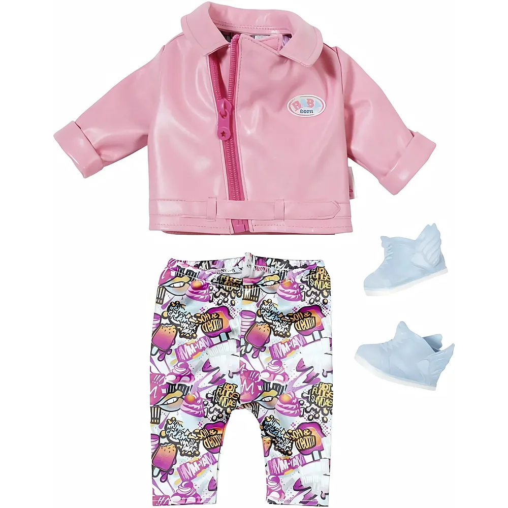 meinspielzeug - Zapf Creation Baby Born City Deluxe Scooter Outfit 40-43cm | Puppenkleider