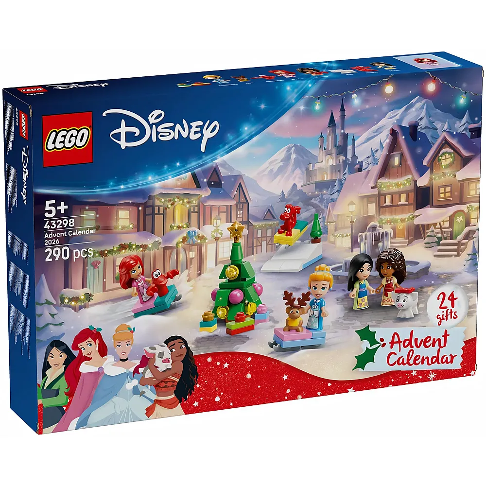 LEGO Disney Princess Adventskalender 2026 43298