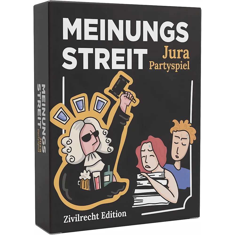 Board Game Circus Meinungsstreit - Jura Partyspiel Zivilrecht Edition