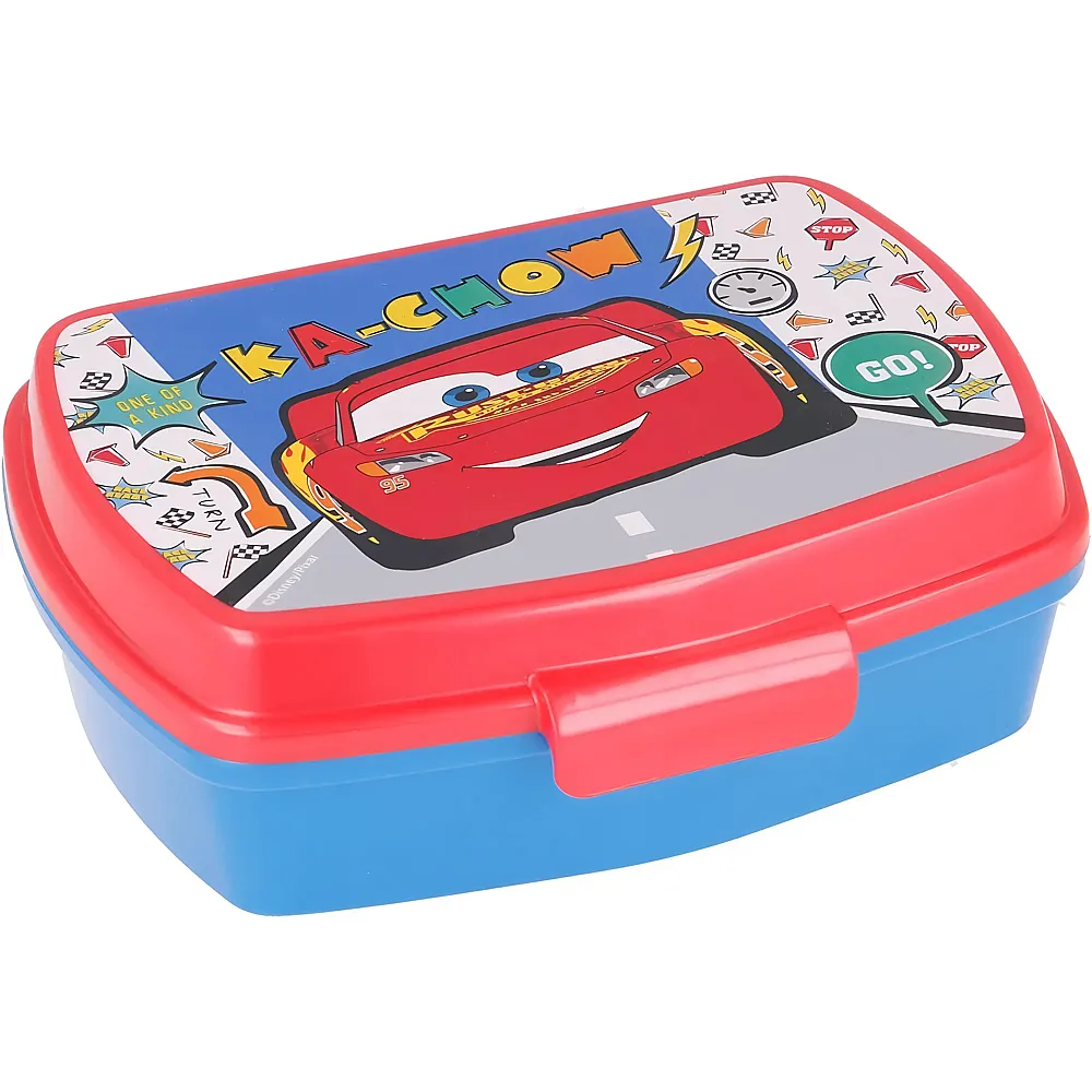 Stor Disney Cars Lunchbox Let's Race