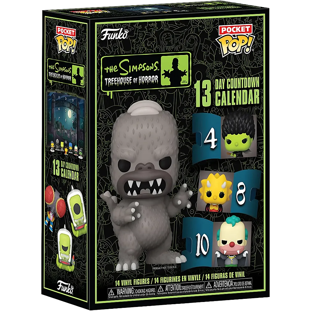 Funko Die Simpsons Adventskalender Bart Simpsons 13 Day Countdown