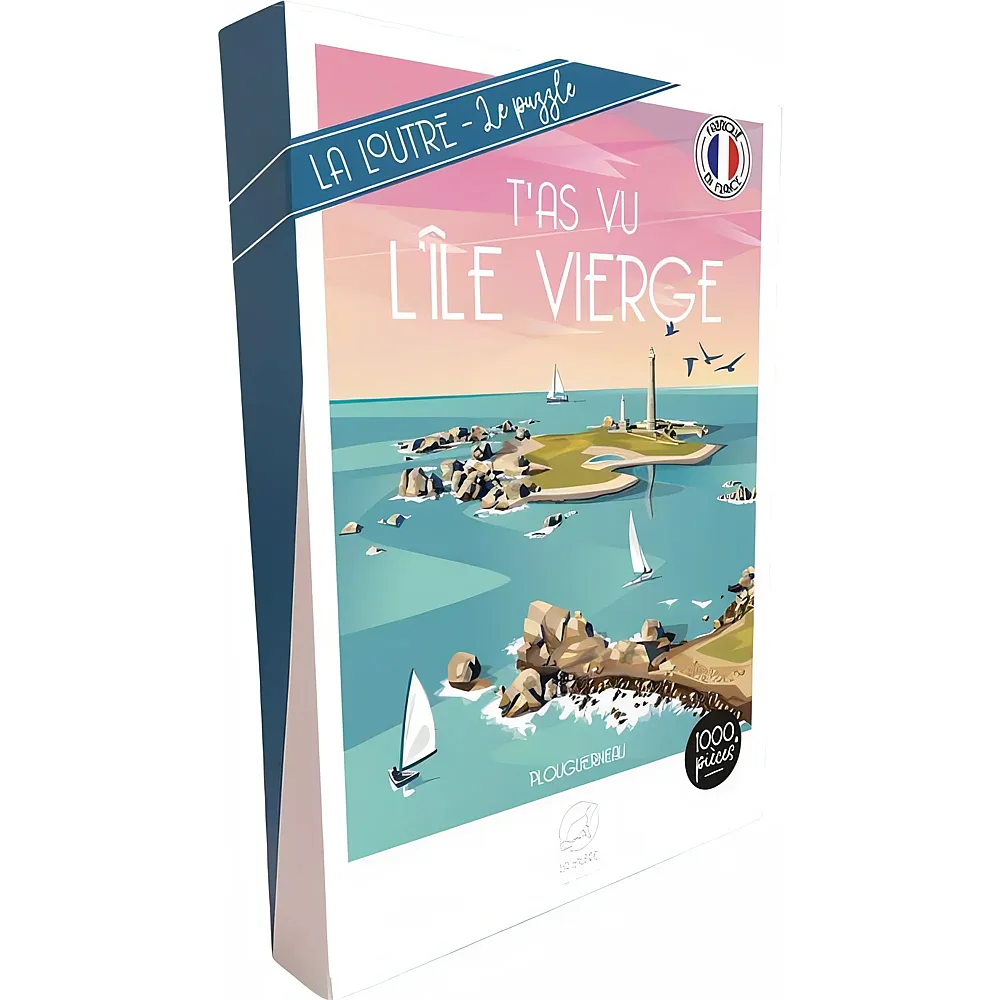 La Loutre Puzzle Bastia et Basta - Le Vieux Port - 1000 Teile