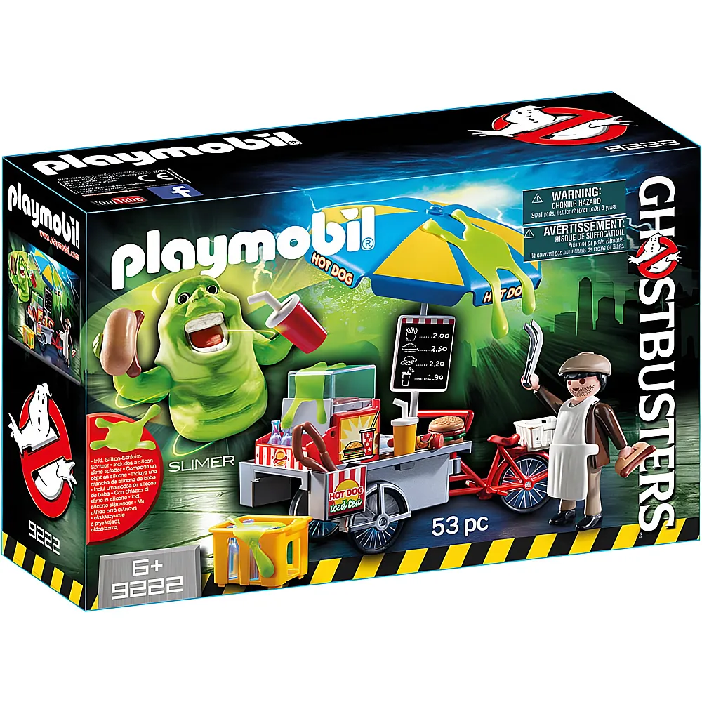 PLAYMOBIL Ghostbusters Slimer mit Hot Dog Stand 9222
